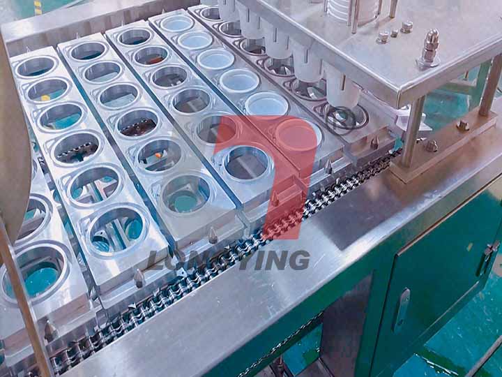 龍應(yīng)全自動灌裝封口機