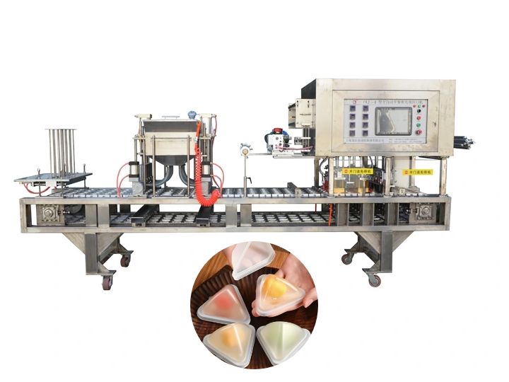 龍應(yīng)一出四粽子全自動(dòng)封口機(jī)