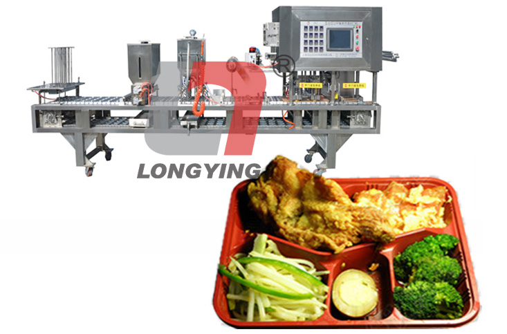 龍應(yīng)FKJ-2快餐盒全自動封口機