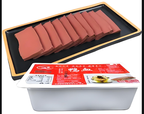 龍應(yīng)鴨血豆腐全自動封口機